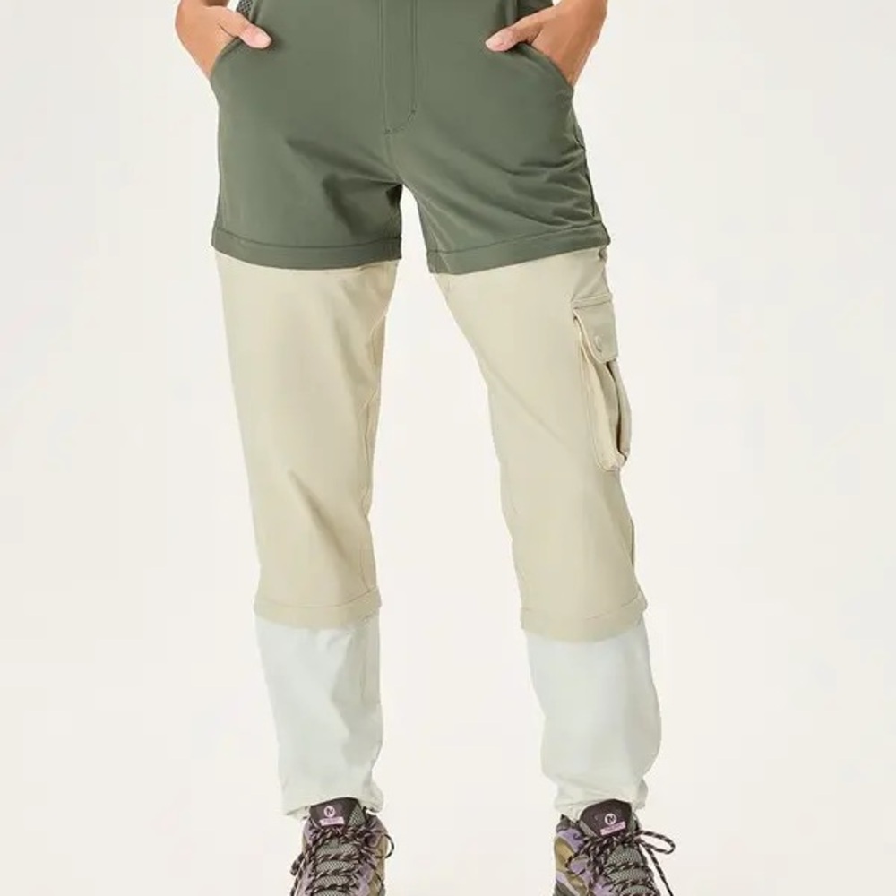 LAST ONE Outdoor Voices Women's RecTrek Zip-Off MSRP $138